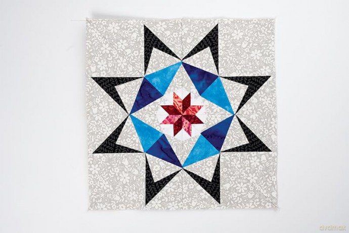 Carol Doak's Starry Block of the Month: 12 Paper-Pieced Quilt Blocks, 3 Projects - Carol Doak [KSIĄŻKA]