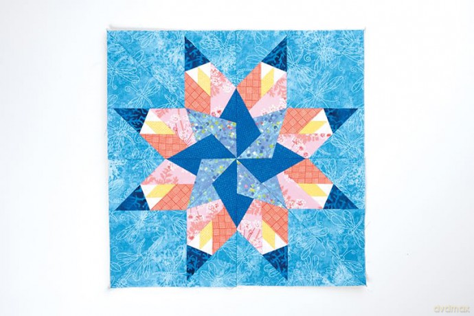 Carol Doak's Starry Block of the Month: 12 Paper-Pieced Quilt Blocks, 3 Projects - Carol Doak [KSIĄŻKA]