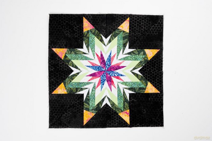 Carol Doak's Starry Block of the Month: 12 Paper-Pieced Quilt Blocks, 3 Projects - Carol Doak [KSIĄŻKA]