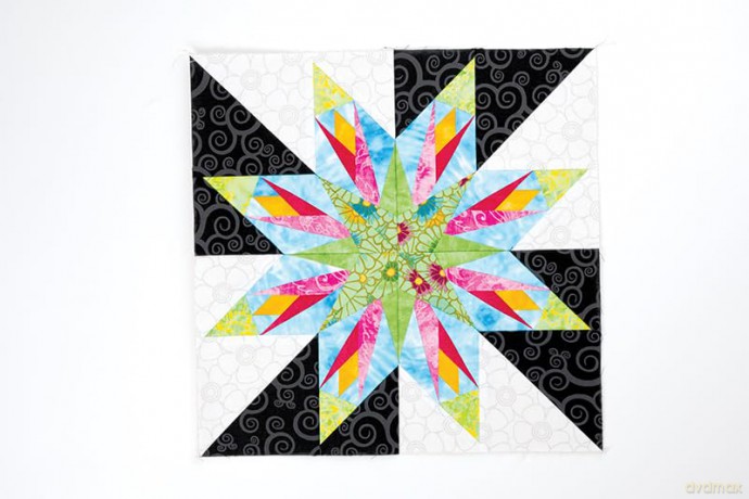 Carol Doak's Starry Block of the Month: 12 Paper-Pieced Quilt Blocks, 3 Projects - Carol Doak [KSIĄŻKA]