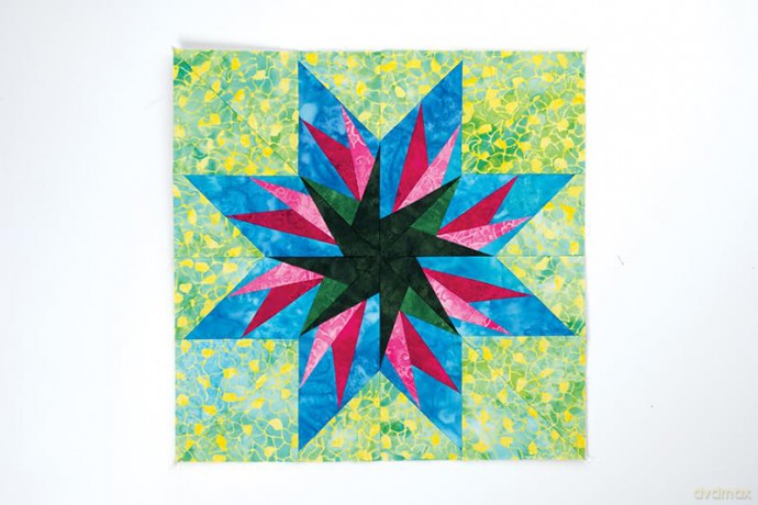 Carol Doak's Starry Block of the Month: 12 Paper-Pieced Quilt Blocks, 3 Projects - Carol Doak [KSIĄŻKA]