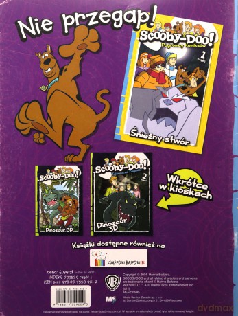 Scooby-Doo! Tajemnicze Zagadki. Część 1. Śnieżny Potwór [KSIĄŻKA]
