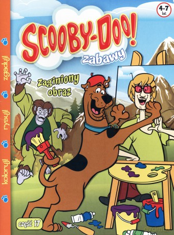 Scooby-Doo! Zabawy. Zaginiony obraz [KSIĄŻKA]