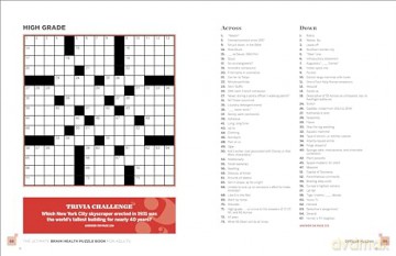 The Ultimate Brain Health Puzzle Book for Adults: Crosswords, Sudoku, Cryptograms, Word Searches, and More! (Ultimate Brain Health Puzzle Books) - Phil Fraas [KSIĄŻKA]