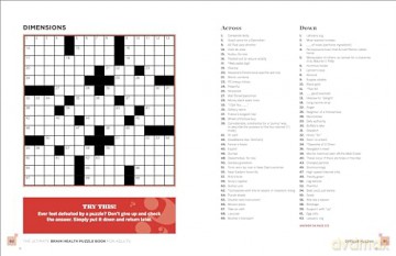 The Ultimate Brain Health Puzzle Book for Adults: Crosswords, Sudoku, Cryptograms, Word Searches, and More! (Ultimate Brain Health Puzzle Books) - Phil Fraas [KSIĄŻKA]