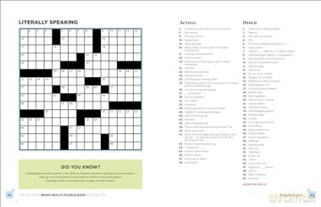 The Ultimate Brain Health Puzzle Book for Adults: Crosswords, Sudoku, Cryptograms, Word Searches, and More! (Ultimate Brain Health Puzzle Books) - Phil Fraas [KSIĄŻKA]