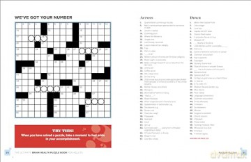 The Ultimate Brain Health Puzzle Book for Adults: Crosswords, Sudoku, Cryptograms, Word Searches, and More! (Ultimate Brain Health Puzzle Books) - Phil Fraas [KSIĄŻKA]
