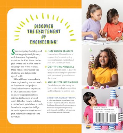 Awesome Engineering Activities for Kids: 50+ Exciting STEAM Projects to Design and Build (Awesome STEAM Activities for Kids) - Christina Schul [KSIĄŻKA]