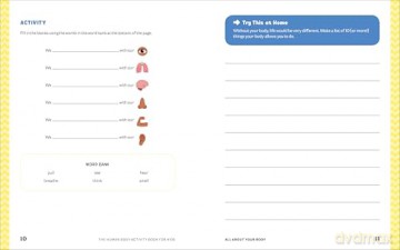 Human Body Activity Book for Kids: Hands-On Fun for Grades K-3 - Katie Stokes [KSIĄŻKA]