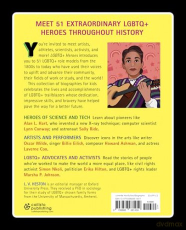 LGBTQ+ Heroes: 51 Inspiring Icons Who Changed the World (History's Greatest Heroes) - Laura Heston [KSIĄŻKA]