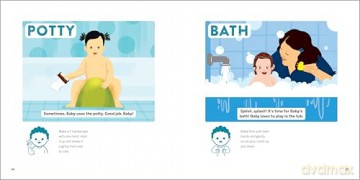 My First Book of Baby Signs: 40 Essential Signs to Learn and Practice - Lane Rebelo [KSIĄŻKA]