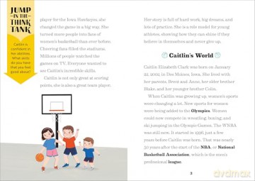 The Story of Caitlin Clark: An Inspiring Biography for Young Readers (The Story of Biographies) - Rachelle Burk [KSIĄŻKA]