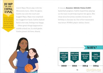 The Story of Caitlin Clark: An Inspiring Biography for Young Readers (The Story of Biographies) - Rachelle Burk [KSIĄŻKA]