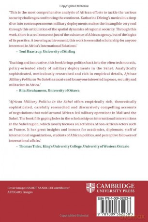 African Military Politics in the Sahel: Regional Organizations and International Politics: 166 (African Studies, Series Number 166) - Döring [KSIĄŻKA]