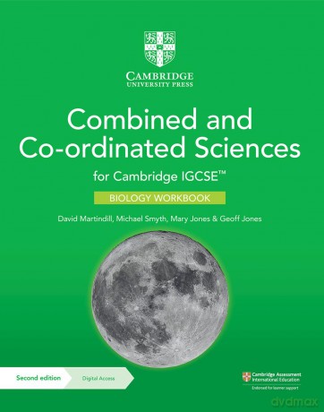 Cambridge IGCSE Combined and Co-ordinated Sciences Biology Workbook with Digital Access (2 Years) (Cambridge International IGCSE) - David Martindill [KSIĄŻKA]