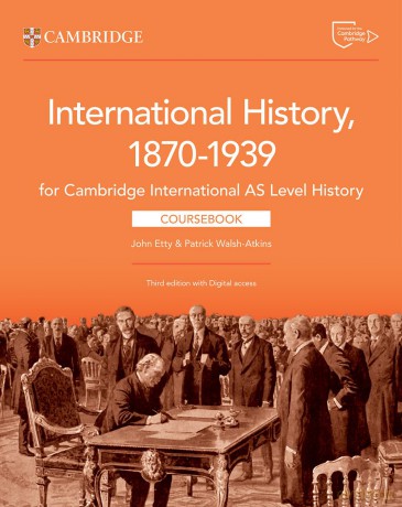 Cambridge International as Level History International History 1870-1939 Coursebook with Digital Access (2 Years) - Patrick Walsh-Atkins John Etty [KSIĄŻKA]