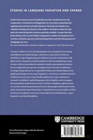 Comparative Variation Analysis: Grammatical Alternations in World Englishes (Studies in Language Variation and Change) - Jason Grafmiller Benedikt Szmrecsanyi [KSIĄŻKA]
