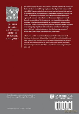 Connecting Communities in Archaic Greece: Exploring Economic and Political Networks through Data Modelling (British School at Athens Studies in Greek Antiquity) - Michael Loy [KSIĄŻKA]