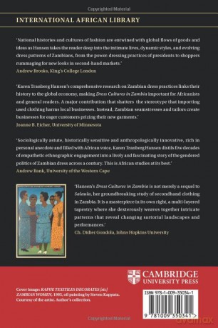 Dress Cultures in Zambia: Interwoven Histories, Global Exchanges, and Everyday Life (The International African Library) - Hansen [KSIĄŻKA]