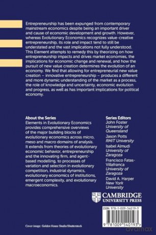 Entrepreneurship and Evolutionary Economics (Elements in Evolutionary Economics) - Bylund [KSIĄŻKA]