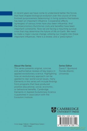 Evolution and the Fate of Humankind (Elements in Applied Evolutionary Science) - Corning [KSIĄŻKA]