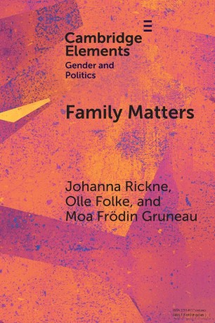 Family Matters: How Romantic Partners Shape Politicians' Careers (Elements in Gender and Politics) - Olle Folke [KSIĄŻKA]
