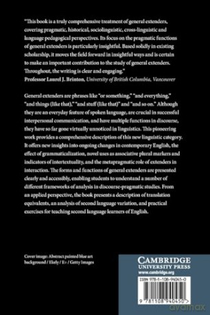 General Extenders: The Forms and Functions of a New Linguistic Category - Maryann Overstreet [KSIĄŻKA]