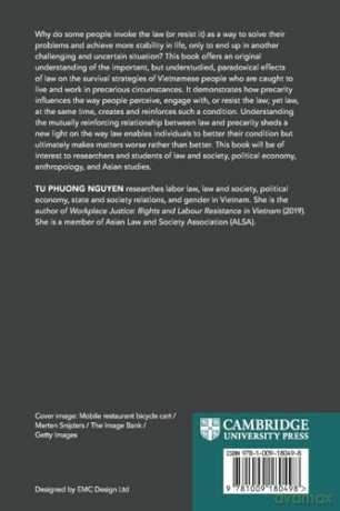 Law and Precarity: Legal Consciousness and Daily Survival in Vietnam (Cambridge Studies in Law and Society) - Nguyen [KSIĄŻKA]