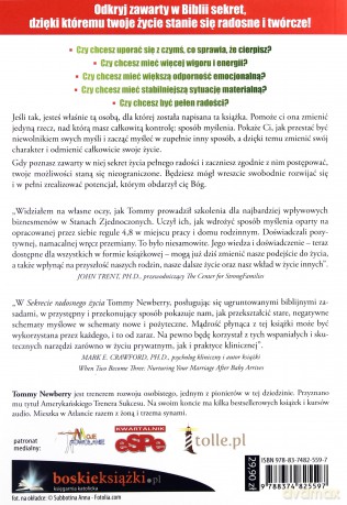 Sekret radosnego życia. Reguła 4,8 - Tommy Newberry [KSIĄŻKA]