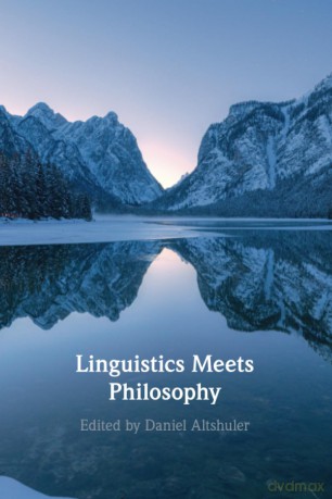 Linguistics Meets Philosophy - Altshuler [KSIĄŻKA]