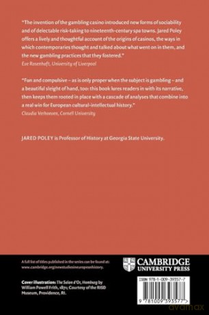 Luck, Leisure, and the Casino in Nineteenth-Century Europe: A Cultural History of Gambling (New Studies in European History) - Jared Poley [KSIĄŻKA]