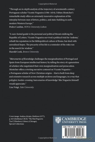Mercenaries of Knowledge: Vicente Nogueira, the Republic of Letters, and the Making of Late Renaissance Politics - Fabien Montcher [KSIĄŻKA]