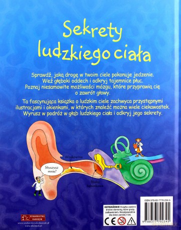 Sekrety ludzkiego ciała - Colin King, Katie Daynes [KSIĄŻKA]