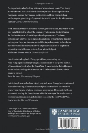 Order and Rivalry: Rewriting the Rules of International Trade after the First World War - Madeleine Lynch Dungy [KSIĄŻKA]