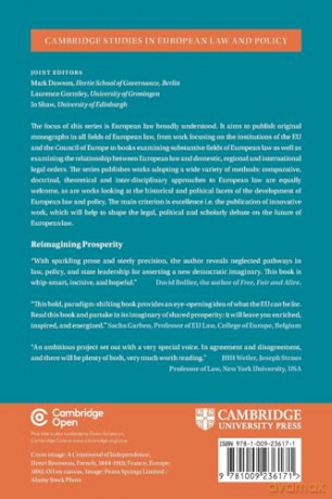 Reimagining Prosperity: Toward a New Imaginary of Law and Political Economy in the EU (Cambridge Studies in European Law and Policy) - Marija Bartl [KSIĄŻKA]