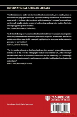Relative Distance: Kinship, Migration, and Christianity between Kenya and the United Kingdom: 71 (The International African Library, Series Number 71) - Leslie Fesenmyer [KSIĄŻKA]