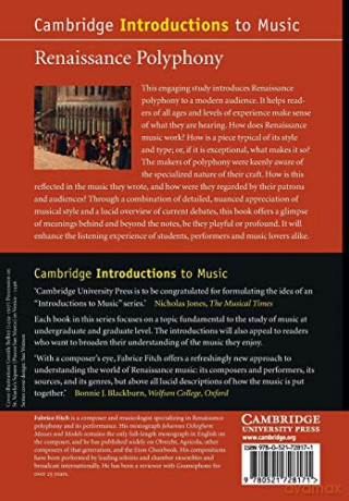 Renaissance Polyphony (Cambridge Introductions to Music) - Fabrice Fitch [KSIĄŻKA]