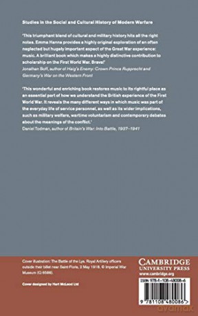Sounds of War: Music in the British Armed Forces during the Great War (Studies in the Social and Cultural History of Modern Warfare) - Emma Hanna [KSIĄŻKA]