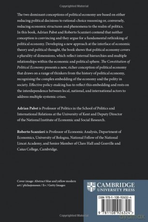 The Constitution of Political Economy: Polity, Society and the Commonweal - Adrian Pabst [KSIĄŻKA]