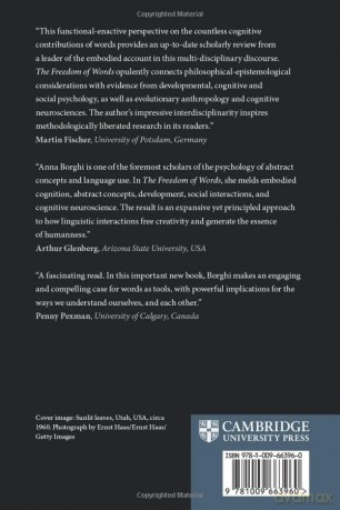 The Freedom of Words: Abstractness and the Power of Language - Anna M. Borghi [KSIĄŻKA]
