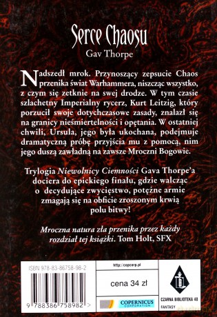 Serce chaosu. Niewolnicy ciemności. Tom III - Gav Thorpe [KSIĄŻKA]