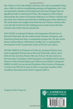 The Making of the Chinese Civil Code: Promises and Persistent Problems - Jiang [KSIĄŻKA]