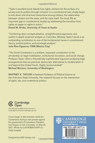 The Social Constitution: Embedding Social Rights Through Legal Mobilization (Cambridge Studies in Law and Society) - Whitney K. Taylor [KSIĄŻKA]