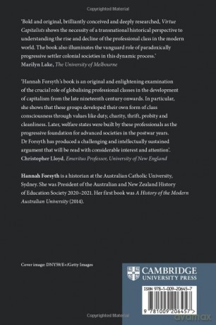 Virtue Capitalists: The Rise and Fall of the Professional Class in the Anglophone World, 1870-2008 - Forsyth [KSIĄŻKA]