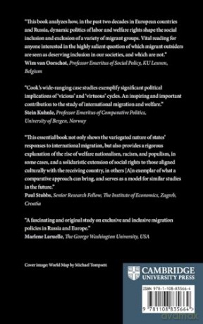 Welfare Nationalism in Europe and Russia: The Politics of 21st Century Exclusionary and Inclusionary Migrations - Linda J. Cook [KSIĄŻKA]