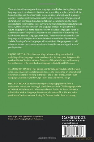 Youth Language Practices and Urban Language Contact in Africa (Cambridge Approaches to Language Contact) - Rajend Mesthrie [KSIĄŻKA]