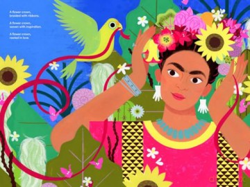 Frida Kahlo's Flower Crown: A Picture Book - Nydia Armendia-Sánchez [KSIĄŻKA]
