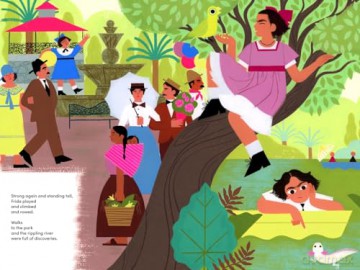 Frida Kahlo's Flower Crown: A Picture Book - Nydia Armendia-Sánchez [KSIĄŻKA]