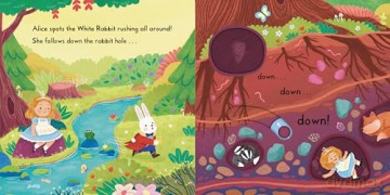 Alice in Wonderland: A Push, Pull, Slide Book (Campbell First Stories, 1) - Campbell Books [KSIĄŻKA]