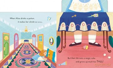 Alice in Wonderland: A Push, Pull, Slide Book (Campbell First Stories, 1) - Campbell Books [KSIĄŻKA]